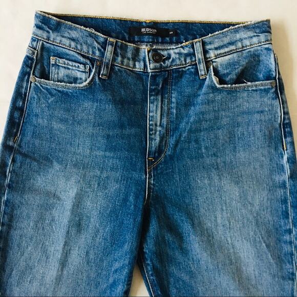 Hudson | Holly Highrise Crop Straight Jeans NWT 29 - Picture 5 of 10